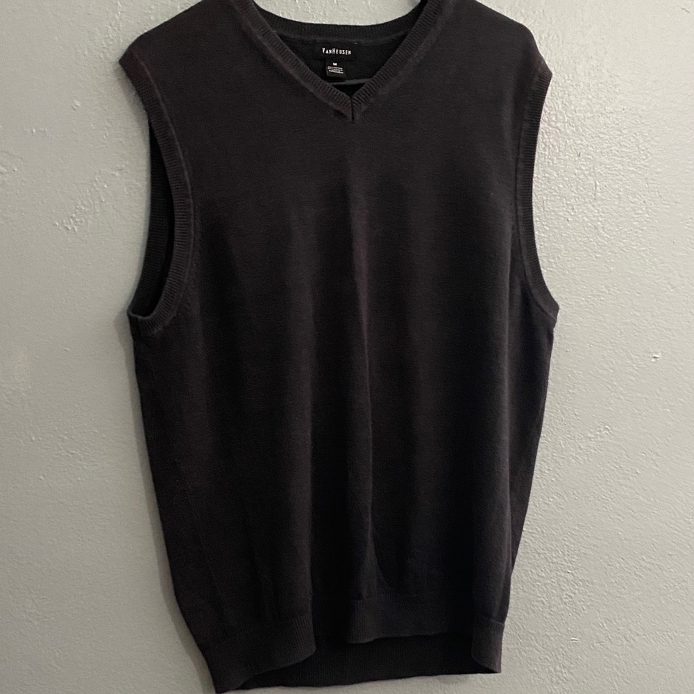 Van Heusen Black Vest